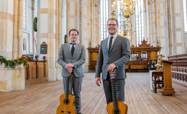 Zondagmiddagconcert met Stretto gitaarduo 