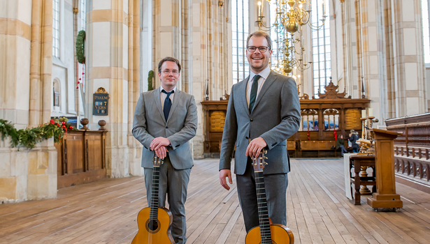 Zondagmiddagconcert met Stretto gitaarduo 