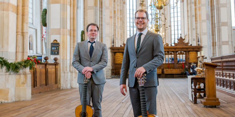 Zondagmiddagconcert met Stretto gitaarduo 